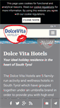 Mobile Screenshot of dolcevitahotels.com