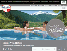 Tablet Screenshot of dolcevitahotels.com